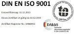 DIN EN ISO 9001 Zertifizierung Ben Buchele